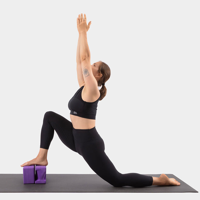 Locust Pose (Salabhasana) with Block