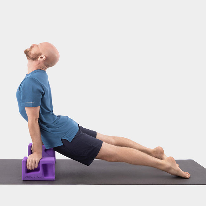 Upward-Facing Dog (Urdhva Mukha Svanasana) on blocks